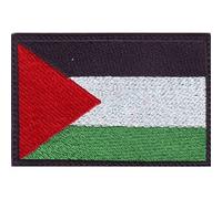 Luxylei Parche De Bandera Palestina, 1 Pieza, Insignias Bordadas con Emblema De Moral Militar, Cierre De Gancho Y Bucle para Bolsa De Ropa