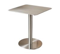 Luyckfrazy Mesa de Bar Redonda Moderna, Mesa de Patio al Aire Libre, fácil de Limpiar para la Cocina del hogar, desayunador, cafetería, Bar, Mesa de cóctel, Mesa Auxiliar de Sala de Estar(50x50x95cm)