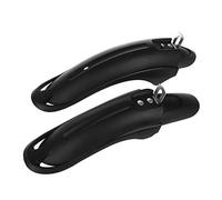 Luyismer 1 par de guardabarros delantero y trasero, a prueba de polvo, para niños de 12/14 pulgadas, clips de metal, plegables, abrazaderas de papel, abrazaderas de resorte, pinzas de ropa, para fotos