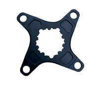 Luyismer Adaptadores de brazo de manivela para bicicleta de montaña, aleaciones de aluminio, convertidor de plato de montaje directo a 104 110 130 adaptadores de rueda de cadena de brazo de manivela