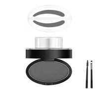 LUYJWZN Fresheight Deluxe Stamp Set, Waterproof Eyebrow Stamp Set, Create Perfect Natural Eyebrow Shape, Sweat Proof, Non-Smudgeable, Beginner-Friendly Brow Defining Tool for Women (Gray-A)