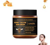 LUYJWZN Marroomi Tallow Honey Balm, Organic Grass-Fed Beef Tallow Balm With Raw Honey, Tallows and HoneyBalm for Face for Dry & Sensitive Skin (1pcs)