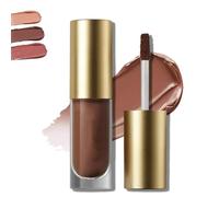 LUYJWZN Vegoly Liquid Eye Shadow, Vegoly Creamy Liquid Eyeshadow, Long-Lasting Matte & Shimmer Formula, Long Lasting Waterproof All-Day Wear, High Color Rendering (Deep Chocokate Bronn)