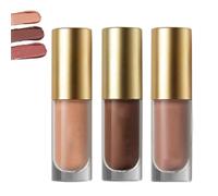 LUYJWZN Vegoly Liquid Eye Shadow, Vegoly Creamy Liquid Eyeshadow, Long-Lasting Matte & Shimmer Formula, Long Lasting Waterproof All-Day Wear, High Color Rendering (3pcs-Mix)