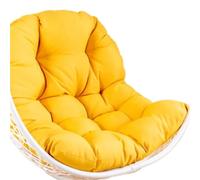 LUYSGBXR 120x80cm Egg Chair Cushion Seat Pad Swing Hanging Mat Pillow Patio Garden Outdoor Hammock Rocking Balcony(11 Without Chair)