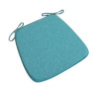 LUYSGBXR 2pc Chair Pads Non-Slip Seats Cushions Soft Pad with Ties Horseshoe Cushion For Dining Room/Office/Hotel/Garden Chairs(Color 1)