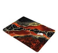 LUYSGBXR Abstract Mable Print Welcome Entrance Doormat Non-Slip Rugs Carpet Indoor Outdoor Floor Mat Living Room Bedroom Bath Kitchen Rug(Color02,30x50cm)