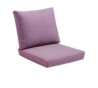 LUYSGBXR Back Cushions Set Chair Sofa Bench Patio Backrest Cushion Seat Pad Decor Garden Bay Window Swings(Purple 11,S60x50x5 B60x40x5cm)
