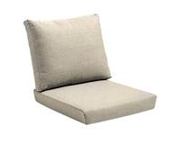 LUYSGBXR Back Cushions Set Chair Sofa Bench Patio Backrest Cushion Seat Pad Decor Garden Bay Window Swings(Khaki 2,S50x45x5 B50x35x5cm)