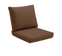 LUYSGBXR Back Cushions Set Chair Sofa Bench Patio Backrest Cushion Seat Pad Decor Garden Bay Window Swings(Brown 19,S45x45x5 B40x30x5cm)