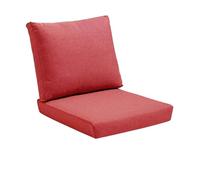 LUYSGBXR Back Cushions Set Chair Sofa Bench Patio Backrest Cushion Seat Pad Decor Garden Bay Window Swings(Red 22,S55x50x5 B55x40x5cm)