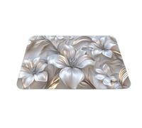 LUYSGBXR Bath Mat, Modern Bathroom Floor Rug, Non-Slip Absorbent Home Decor(Color01,80x120CM)