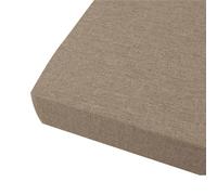 LUYSGBXR Bench Cushions Backrest Set Chair Sofa Pads Patio Cushion Seat Pad Decor Garden Bay Window(Brown,1pc backrest55x40x8)