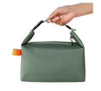 LUYSGBXR Bolsa Comida Trabajo 1pc Larger Capacity Lunch Bag Leakproof Cooler Food Containers Hand Held Bento(Green)