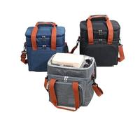 LUYSGBXR Bolsa Comida Trabajo Can Cross Body Thickened Lunch Insulation Bag with Large Capacity Business(Color 4)