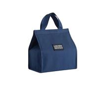 LUYSGBXR Bolsa Comida Trabajo Capacity Portable Oxford Lunch Bags Thermal Picnic School Food Bento(Small Blue)