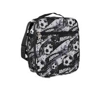 LUYSGBXR Bolsa Comida Trabajo Cartoon Lunch Bag Portable Shoulder Children's Bento Kid School Box(Black)