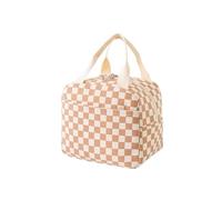 LUYSGBXR Bolsa Comida Trabajo Floral Corduroy Lunch Bag Printed Food Handbags Portable Thermal Box(Color5)