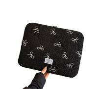 LUYSGBXR Bolsa Tablet Funda for portátil con Lazo, Bonita, de 11, 13, 13,3, 13,6 y 14 Pulgadas(Black)
