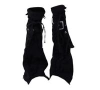 LUYSGBXR Calentadores Piernas Leg Warmers For Women Girls Long Baggy Grunge Socks Thigh High Fancy Dress Retro Style Cool Fairy(Black)