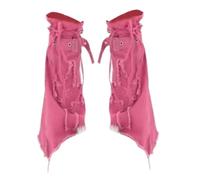 LUYSGBXR Calentadores Piernas Leg Warmers For Women Girls Long Baggy Grunge Socks Thigh High Fancy Dress Retro Style Cool Fairy(Red)