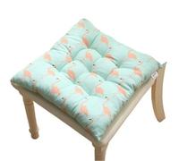 LUYSGBXR Chair Thickened Seat Cushion Stool Butt Office Four Seasons Hip Pad Breathable Soft Linen(Color-16,45x45cm)