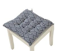 LUYSGBXR Chair Thickened Seat Cushion Stool Butt Office Four Seasons Hip Pad Breathable Soft Linen(Color 7,30x30cm)