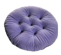 LUYSGBXR Chair Thickened Seat Cushion Stool Butt Office Four Seasons Hip Pad Breathable Soft Linen(Color28,45x45cm)