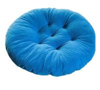 LUYSGBXR Chair Thickened Seat Cushion Stool Butt Office Four Seasons Hip Pad Breathable Soft Linen(Color26,45x45cm)