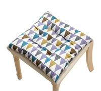 LUYSGBXR Chair Thickened Seat Cushion Stool Butt Office Four Seasons Hip Pad Breathable Soft Linen(Color 9,30x30cm)