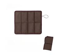 LUYSGBXR CojíN Plegable Cojín de Asiento Impermeable for Exteriores, Estera de Senderismo Plegable portátil, Almohadilla de Camping a Prueba de Humedad for Pesca, Picnic, Parque y Viajes(Coffee)