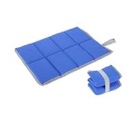 LUYSGBXR CojíN Plegable Estera for Acampar al Aire Libre, cojín Plegable for Sentarse, Impermeable, for Senderismo, for Picnic, mochilero(Sky Blue)