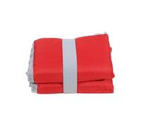 LUYSGBXR CojíN Plegable Estera Plegable for Acampar, portátil, for Exteriores, Tela Oxford, Impermeable, for Evitar la Suciedad, Senderismo, práctico y pequeño cojín for Asiento(Red)
