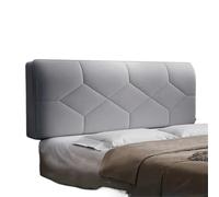LUYSGBXR Elastic All-Inclusive Diamond-Texture BedHead Cover Waterproof Cloth Thick Quilted Padded Bedside Headboard(Color-02,W160 x H70cm)