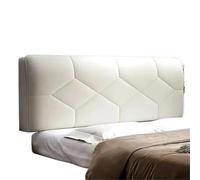 LUYSGBXR Elastic All-Inclusive Diamond-Texture BedHead Cover Waterproof Cloth Thick Quilted Padded Bedside Headboard(Color-01,W190 x H70cm)