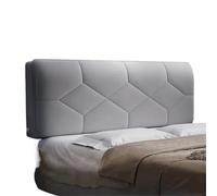 LUYSGBXR Elastic All-Inclusive Diamond-Texture BedHead Cover Waterproof Cloth Thick Quilted Padded Bedside Headboard(Color-02,W150 x H70cm)