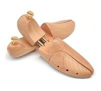 LUYSGBXR Ensanchador De Zapatos Ensanchador de zapatos Unisex, estante moldeador de árboles, zapatos de madera ajustables, botas, expansor de árboles, talla S/M/L, 1 par(43-44)