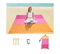 LUYSGBXR Esterilla Playa Manta de Playa Impermeable de 2 x 2,1 m, Plegable, for Exteriores(Style 20,200cm x 210cm)