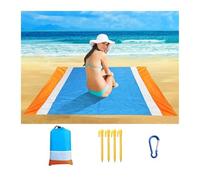 LUYSGBXR Esterilla Playa Manta de Playa Impermeable de 2 x 2,1 m, Plegable, for Exteriores(Style 4,200cm x 210cm)
