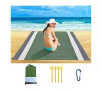 LUYSGBXR Esterilla Playa Manta de Playa Impermeable de 2 x 2,1 m, Plegable, for Exteriores(Style 6,200cm x 140cm)