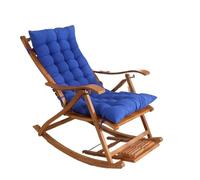 LUYSGBXR Four Seasons Thick Bench Cushion Rocker Chair Solid Color Soft Thicken Outdoor Garden Reclining Cushions(Color 3,40x108cm)