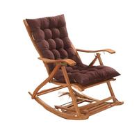 LUYSGBXR Four Seasons Thick Bench Cushion Rocker Chair Solid Color Soft Thicken Outdoor Garden Reclining Cushions(Color 7,40x108cm)