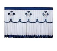 LUYSGBXR Funda Tv Exterior 1 Uds. Se enciende sin quitar la cubierta de la TV cubierta antipolvo cubierta montada en la pared tela moderna minimalista hogar TV polvo(Style09,150 x Height 90cm)