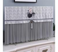 LUYSGBXR Funda Tv Exterior Cubierta antipolvo for TV No es necesario quitar la cubierta del TV al encender el paño protector for TV del hogar(Color01,160 x Height 95cm)