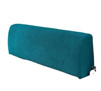 LUYSGBXR Knitted All-Inclusive Bed Head Cover 10 Color Back Protection Dust Headboard For Home(Brown,150-170cm)