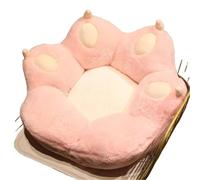 LUYSGBXR Nice Cat Paw Pillow Soft Seat Cushion Chair Stuffed Sofa Indoor Floor Home Decor(Pink,50x50cm)
