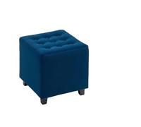 LUYSGBXR Reposapies Salon Reposapiés Cuadrado pequeño otomano con Patas de Madera for Dormitorio