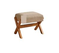 LUYSGBXR Reposapies Salon Reposapiés de Madera Maciza, for el hogar, Banco for Zapatos, Taburete for Puerta, Sala de Estar, Banco pequeño, Taburete for Sentarse Junto a la Cama, vestidor(Cherry)