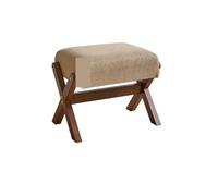 LUYSGBXR Reposapies Salon Reposapiés de Madera Maciza, for el hogar, Banco for Zapatos, Taburete for Puerta, Sala de Estar, Banco pequeño, Taburete for Sentarse Junto a la Cama, vestidor(Brown)