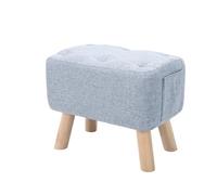 LUYSGBXR Reposapies Salon Reposapiés otomano tapizado con Bolsillo, sillón, sofá, decoración del hogar(Color18)